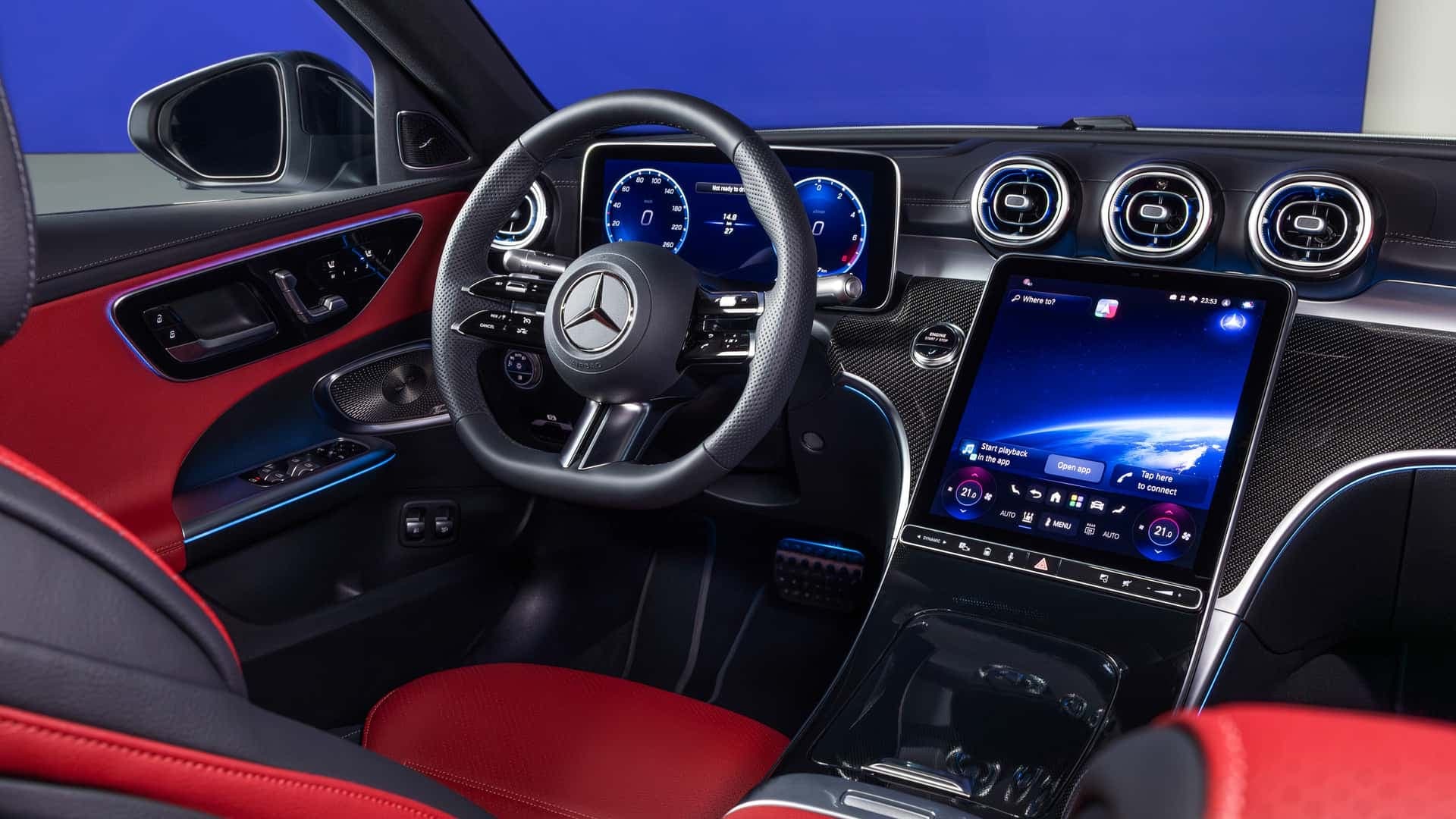 Mercedes Classe C restyling, gli interni e il bagagliaio Mercedes Classe C restyling, gli interni e il bagagliaio