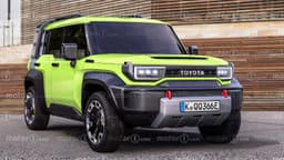 Toyota "Baby" Land Cruiser, il render di Motor1.com Toyota "Baby" Land Cruiser, il render di Motor1.com