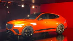 Genesis GV80 Coupe Concept Live Image Genesis GV80 Coupe Concept Live Image