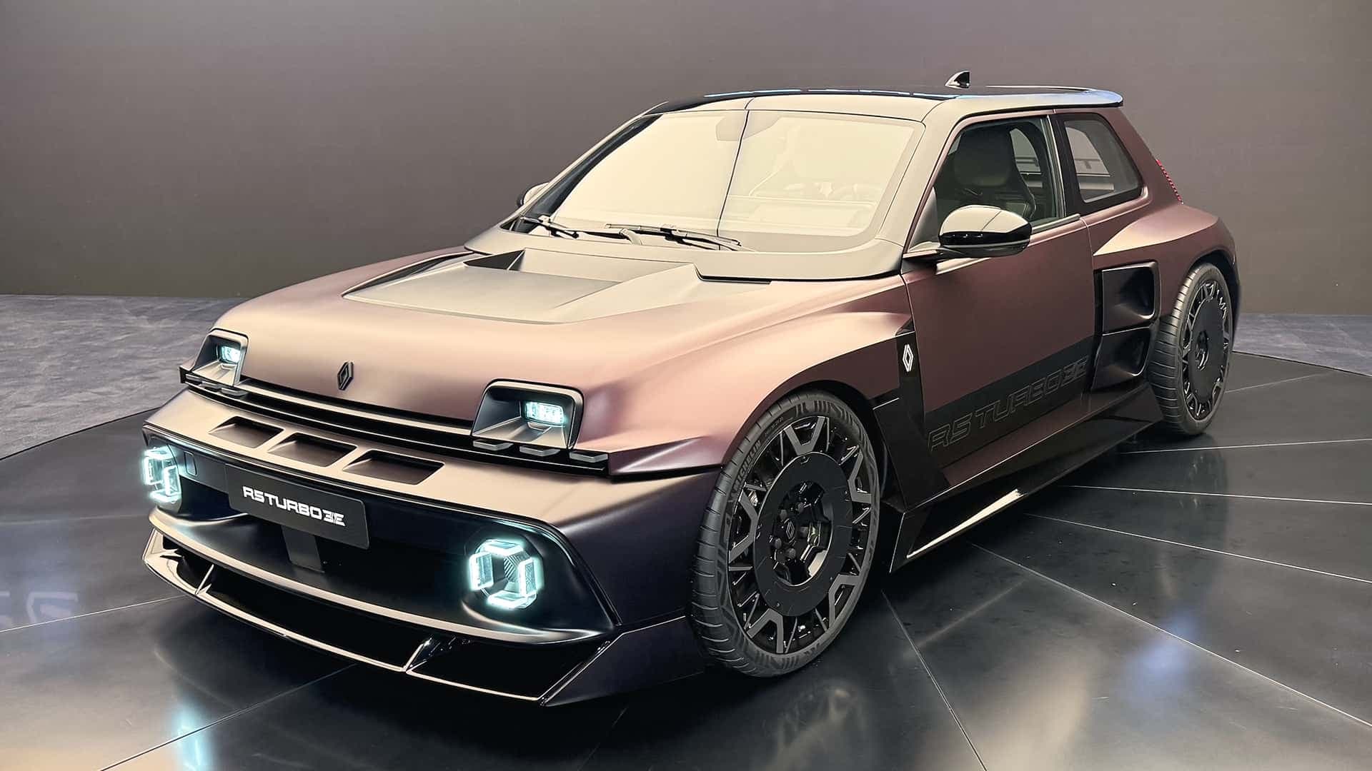 Renault 5 Turbo 3E (2026) auf dem Pariser Autosalon Renault 5 Turbo 3E (2026) auf dem Pariser Autosalon