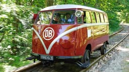 VW Ur-Bulli ohne Lenkrad fürs Gleis VW Ur-Bulli ohne Lenkrad fürs Gleis