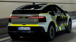 2027 Audi A2 E-Tron camouflaged prototype 2027 Audi A2 E-Tron camouflaged prototype
