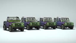 Land Rover Classic Defender V8 (2026) in Spectral Green Land Rover Classic Defender V8 (2026) in Spectral Green
