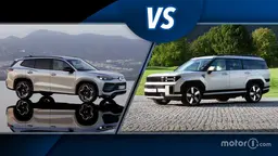 Volkswagen Tayron vs Hyundai Santa Fe Volkswagen Tayron vs Hyundai Santa Fe