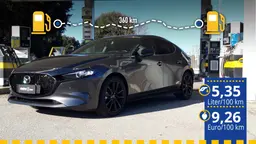 Verbrauchstest Mazda 3 Mildhybrid Verbrauchstest Mazda 3 Mildhybrid