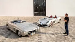 Mercedes-Benz Classic 300 SLS und SLR Stirling Moss im Fahrbericht Mercedes-Benz Classic 300 SLS und SLR Stirling Moss im Fahrbericht