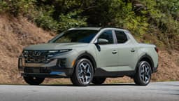 2022 Hyundai Santa Cruz Exterior Front Quarter 2022 Hyundai Santa Cruz Exterior Front Quarter