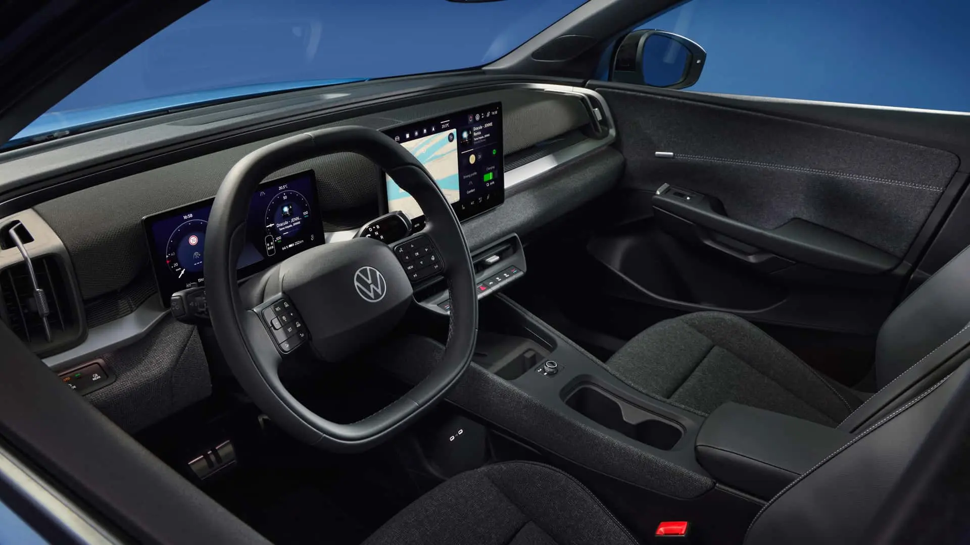 Volkswagen ID. Cross, gli interni e il bagagliaio Volkswagen ID. Cross, gli interni e il bagagliaio
