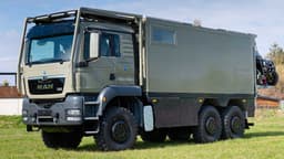Unicat MD56c auf MAN TGS 6x6 Unicat MD56c auf MAN TGS 6x6