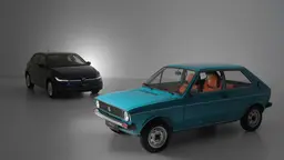 Volkswagen Polo L (1975) Ozeanicblau Volkswagen Polo L (1975) Ozeanicblau