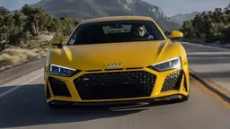 Audi R8 V-10 Vegas Yellow Audi R8 V-10 Vegas Yellow