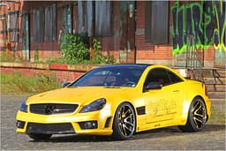 Mercedes SL 55 AMG: Schnelles Gold von Fostla Mercedes SL 55 AMG: Schnelles Gold von Fostla
