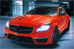 GSC Mercedes CLS 63 AMG "Stealth": Auffälliger Stealth-Fighter GSC Mercedes CLS 63 AMG "Stealth": Auffälliger Stealth-Fighter