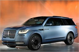 Eine Yacht mit Flügeltüren: Lincoln Navigator Concept auf der New York Auto Show 2016 Eine Yacht mit Flügeltüren: Lincoln Navigator Concept auf der New York Auto Show 2016