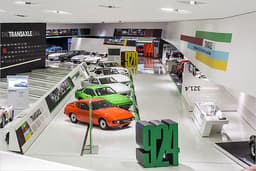 Sonderausstellung im Porsche-Museum in Stuttgart zur Transaxle-Ära Sonderausstellung im Porsche-Museum in Stuttgart zur Transaxle-Ära