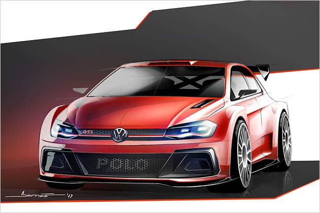 VW Polo GTI R5 Rallye Auto VW Polo GTI R5 Rallye Auto