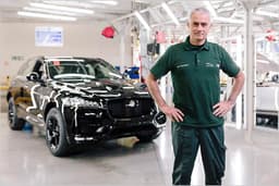 José Mourinho Jaguar F-Pace SUV José Mourinho Jaguar F-Pace SUV
