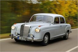 Mercedes 220 Ponton 1955 Fahrbericht Mercedes 220 Ponton 1955 Fahrbericht