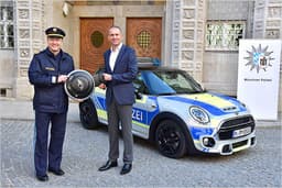 Mini Cooper Polizei München 2018 Mini Cooper Polizei München 2018