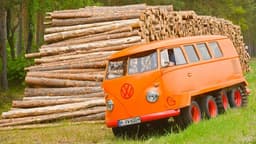 VW T1 Raupen-Fuchs (1962): Unikat mit Gleiskettenantrieb VW T1 Raupen-Fuchs (1962): Unikat mit Gleiskettenantrieb