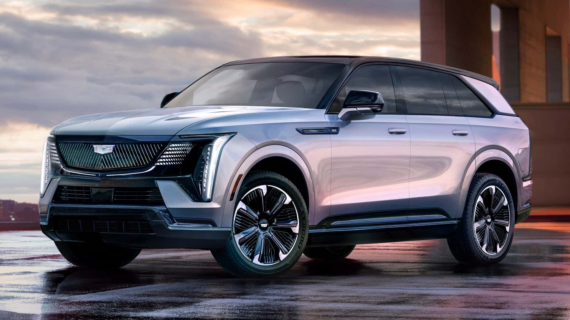 2025 Cadillac Escalade IQ Exterior Front Quarter 2025 Cadillac Escalade IQ Exterior Front Quarter