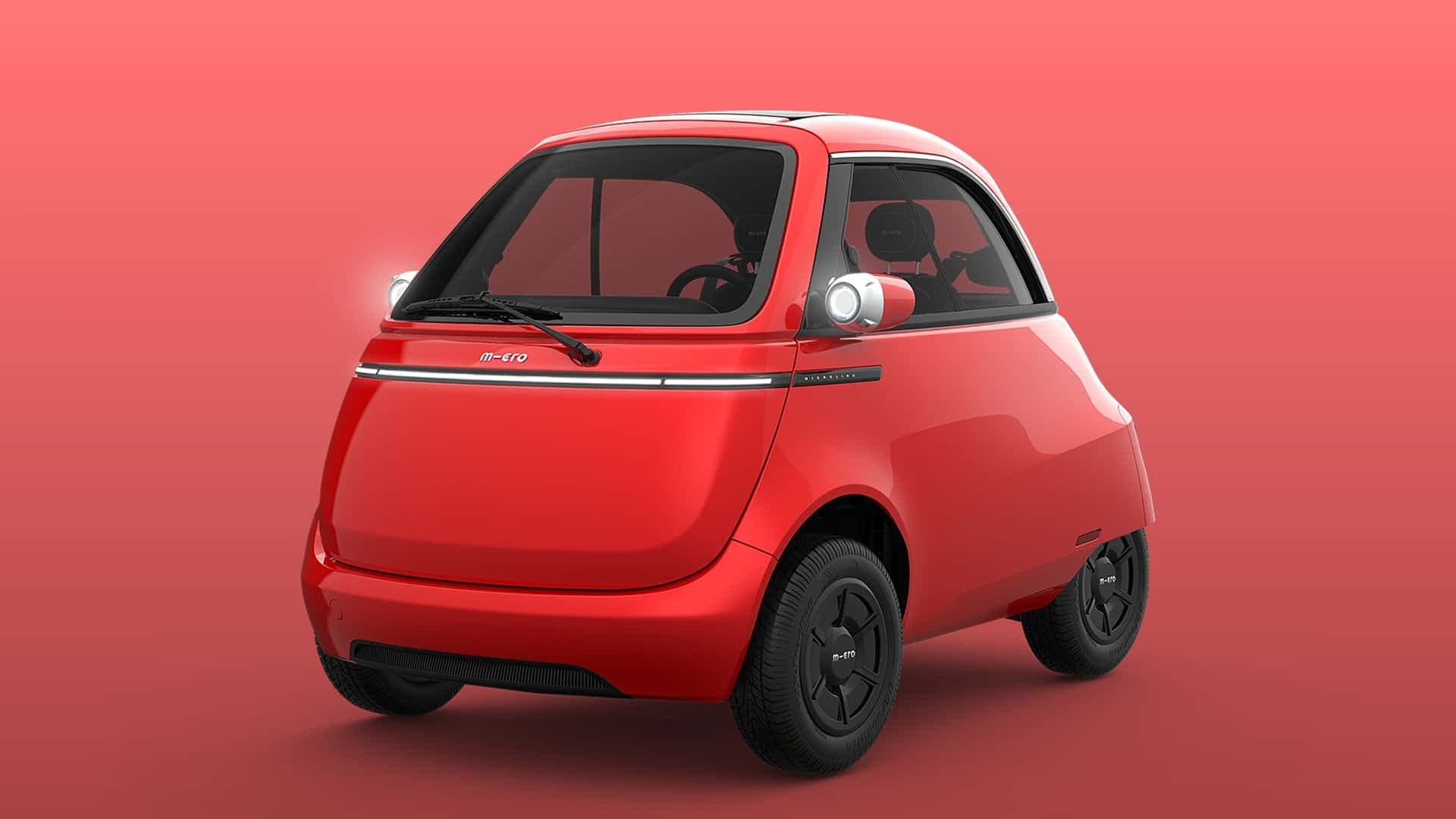 Microlino Lite in Milano Red Monocolor Microlino Lite in Milano Red Monocolor