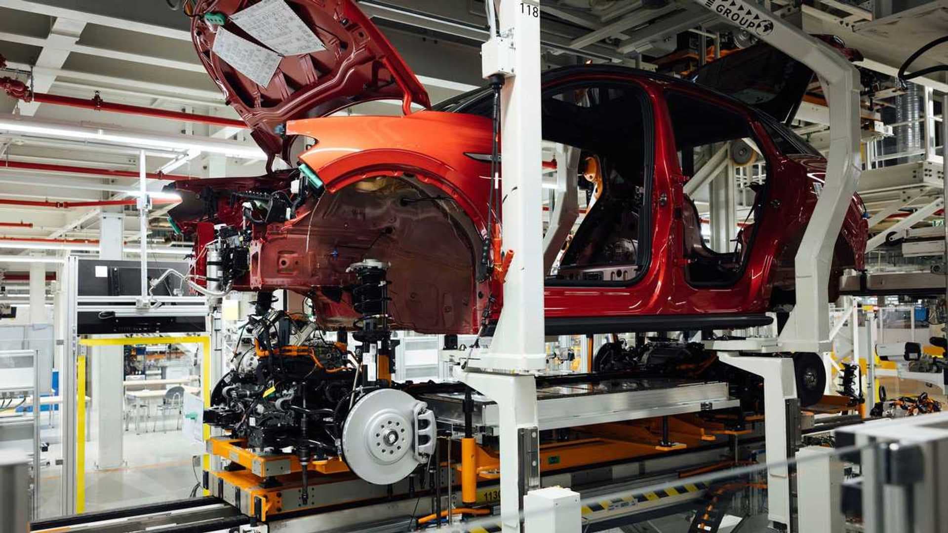 Volkswagen ID.5 Production In Zwickau, Germany Volkswagen ID.5 Production In Zwickau, Germany