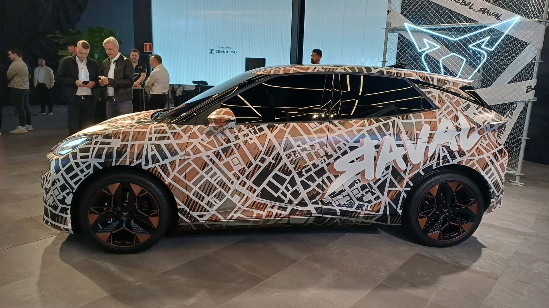 Cupra Raval (getarnt) auf der IAA 2025 Cupra Raval (getarnt) auf der IAA 2025