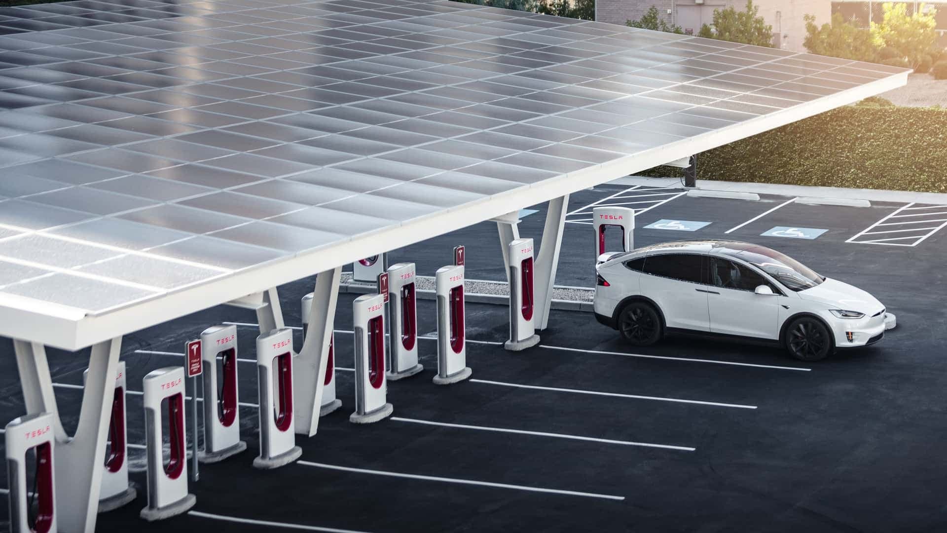 Tesla-Supercharger Tesla-Supercharger