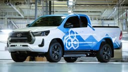 Toyota Hilux Prototyp mit Brennstoffzellenantrieb Toyota Hilux Prototyp mit Brennstoffzellenantrieb