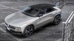 Lancia crossover (2026), il render Lancia crossover (2026), il render
