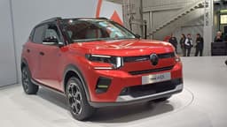 Citroen e-C3 (2024: Live-Bild von der Präsentation Citroen e-C3 (2024: Live-Bild von der Präsentation