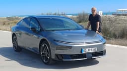 Xpeng P7+ mit Autor Stefan Leichsenring Xpeng P7+ mit Autor Stefan Leichsenring