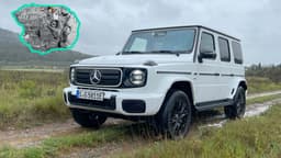 Mercedes G 580 mit EQ-Technologie mit dem eDS Duo von Magna Mercedes G 580 mit EQ-Technologie mit dem eDS Duo von Magna