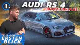 Audi RS 4 Competition Plus: Nur teuer oder auch gut? Audi RS 4 Competition Plus: Nur teuer oder auch gut?
