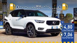 Volvo XC40 T5 PHEV (2021) im Verbrauchstest Volvo XC40 T5 PHEV (2021) im Verbrauchstest