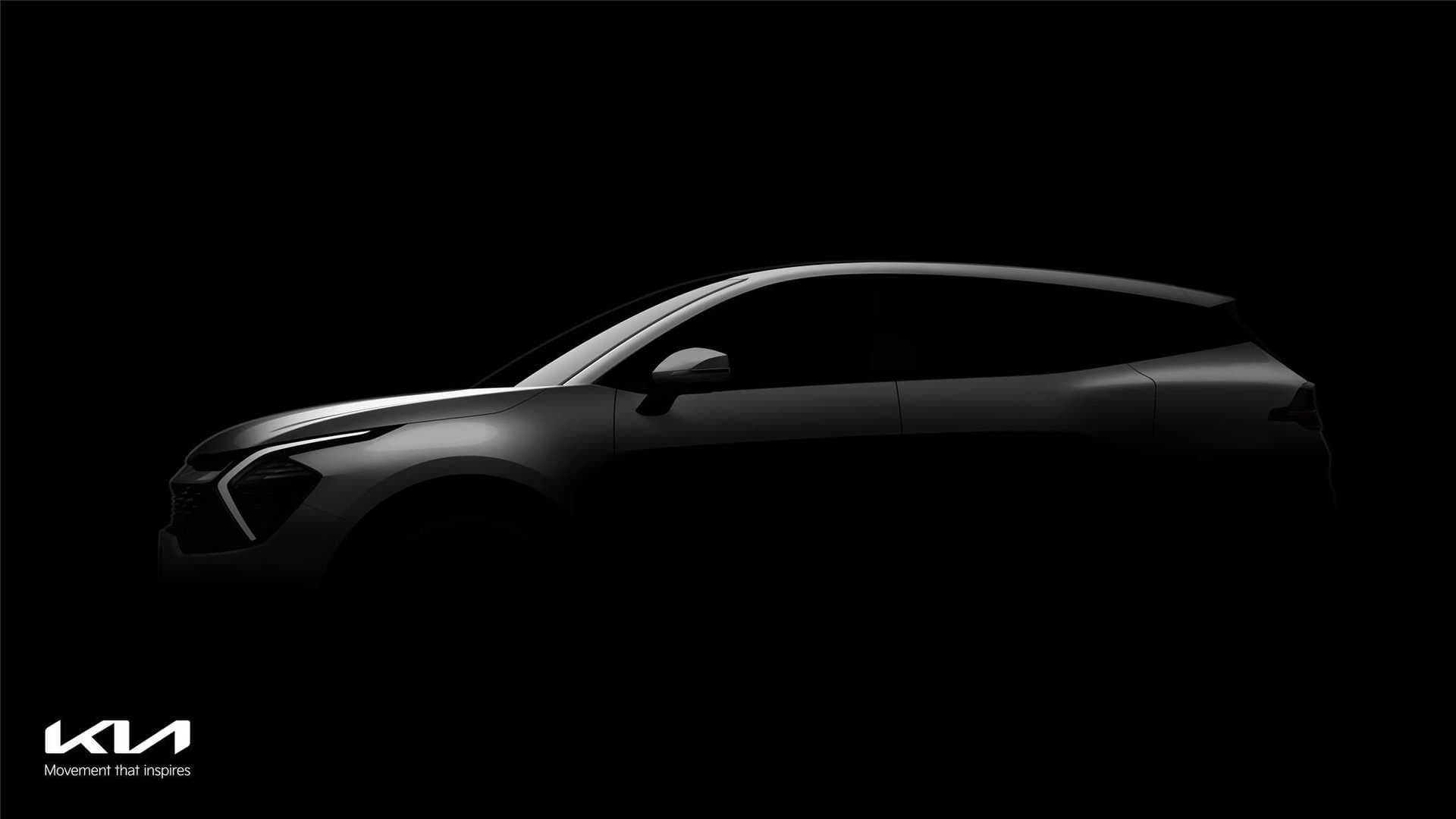 2022 Kia Sportage Side View Teaser Photo 2022 Kia Sportage Side View Teaser Photo