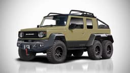 Suzuki Jimny 6x6 rendering Suzuki Jimny 6x6 rendering