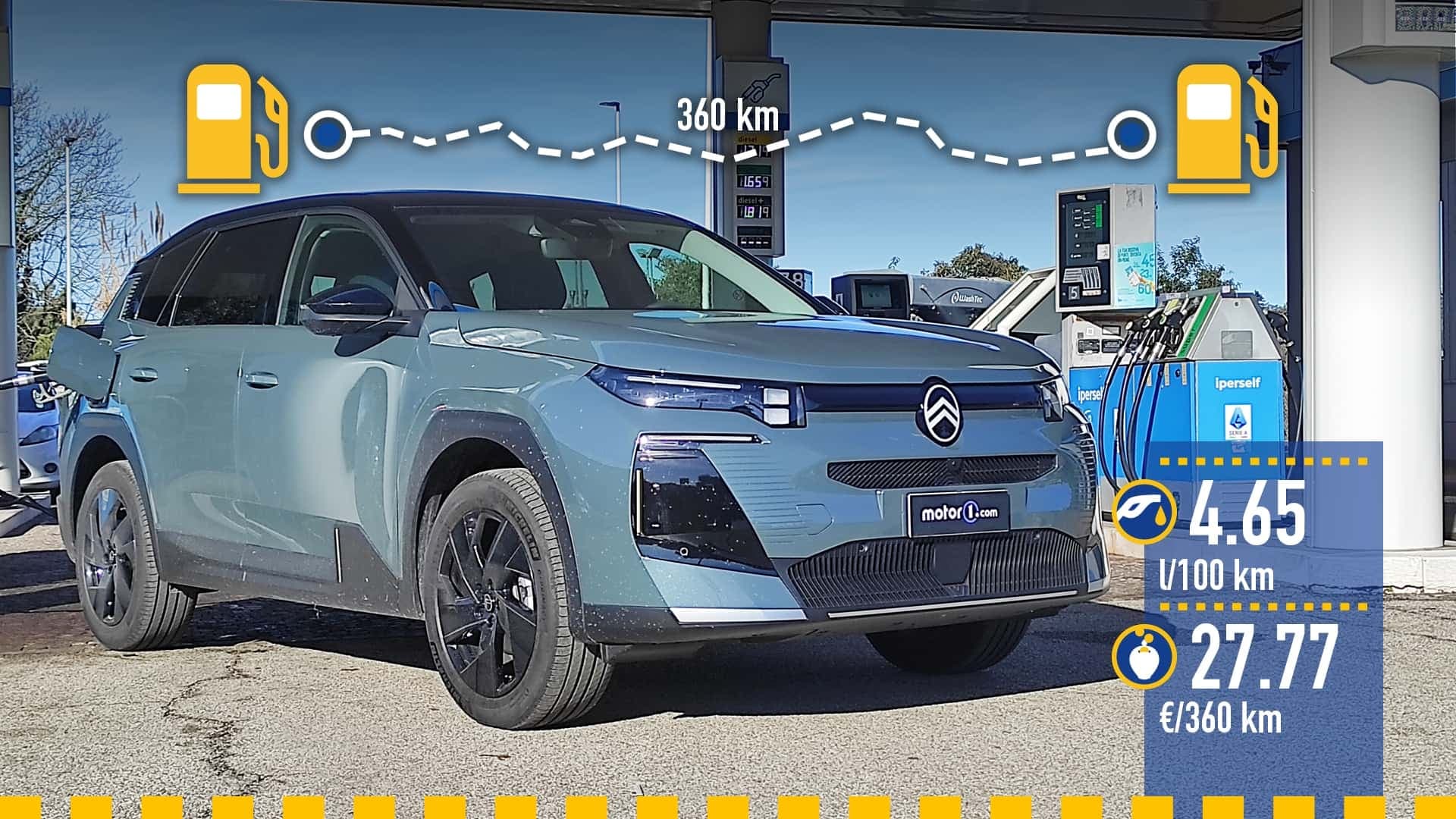 Citroen C5 Aircross mild hybrid (2026), la prova consumi Citroen C5 Aircross mild hybrid (2026), la prova consumi