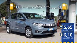 Verbrauchstest Dacia Sandero Verbrauchstest Dacia Sandero