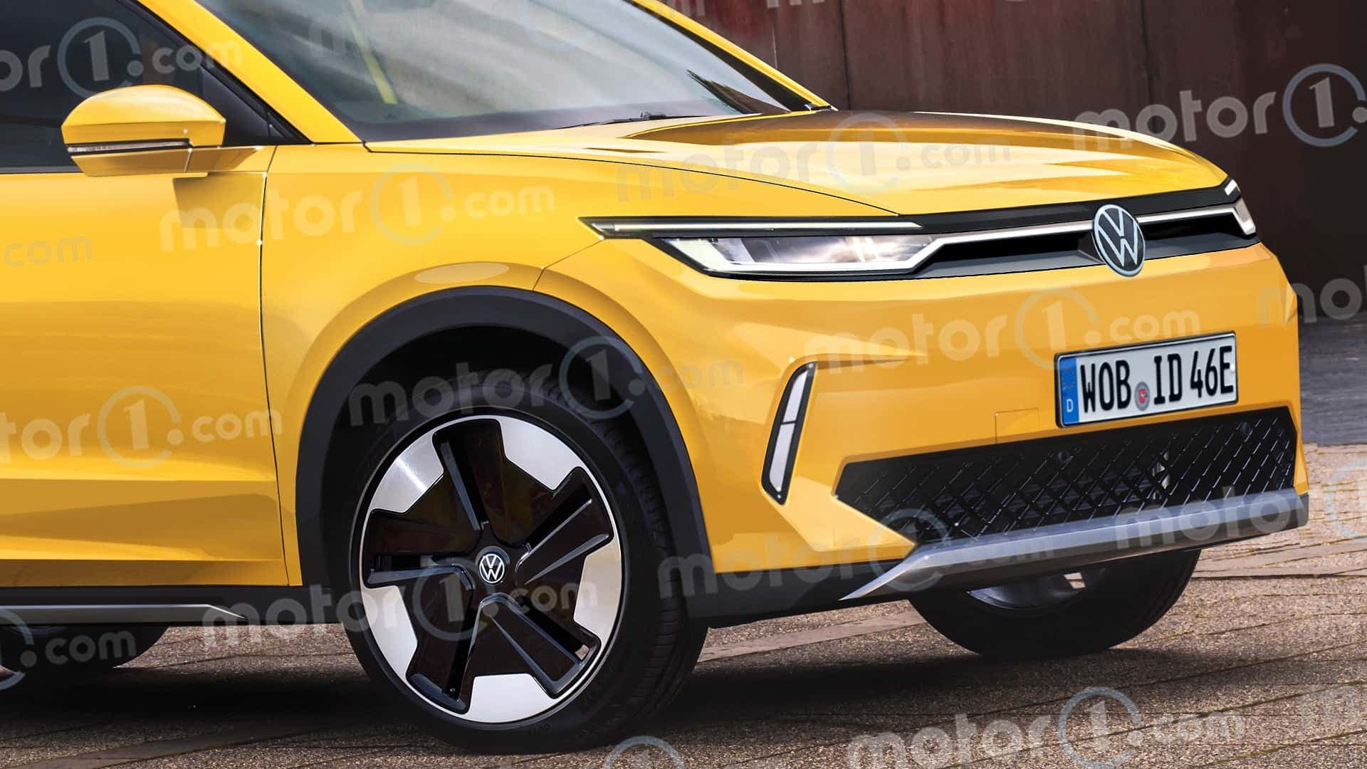 Volkswagen ID.2 X (2026), il render di Motor1.com Volkswagen ID.2 X (2026), il render di Motor1.com