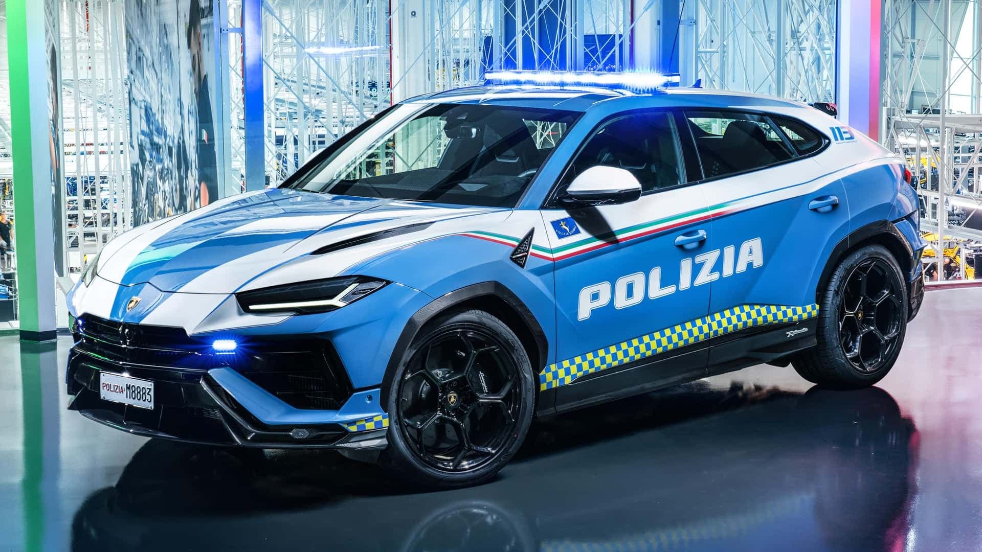 Lamborghini Urus Performante für die italienische Polizei Lamborghini Urus Performante für die italienische Polizei