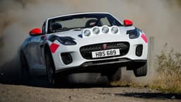 Jaguar F-Type rally car Jaguar F-Type rally car
