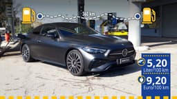 Mercedes CLE Coupé im Verbrauchstest Mercedes CLE Coupé im Verbrauchstest