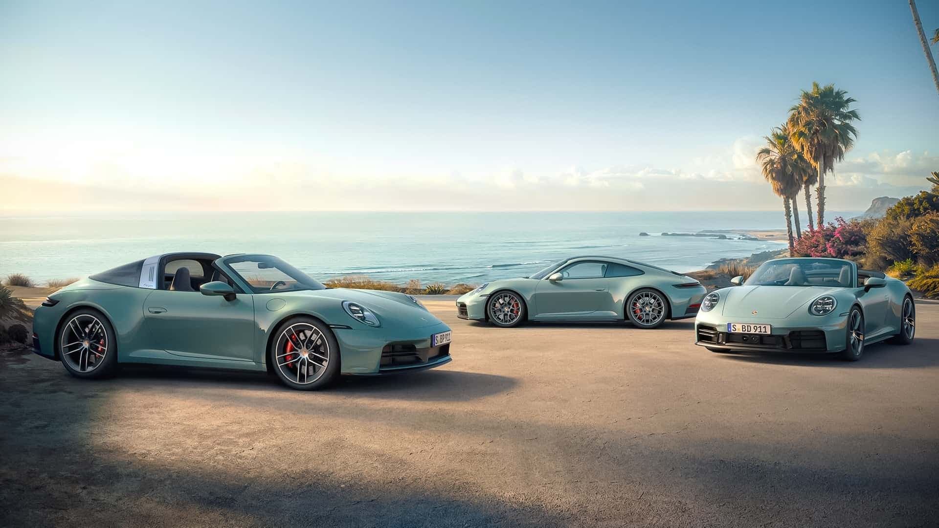 Porsche 911 Carrera 4S Coupé, Cabriolet und 911 Targa 4S Porsche 911 Carrera 4S Coupé, Cabriolet und 911 Targa 4S