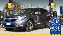 Honda CR-V Hybrid (2021) im Verbrauchstest Honda CR-V Hybrid (2021) im Verbrauchstest