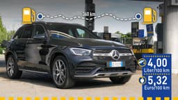 Mercedes GLC 300 de (PHEV) im Verbrauchstest Mercedes GLC 300 de (PHEV) im Verbrauchstest