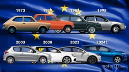 Le auto più vendute in Europa (1973-2024) Le auto più vendute in Europa (1973-2024)