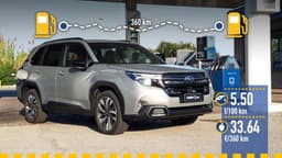 Subaru Forester mild hybrid (2025), la prova consumi Subaru Forester mild hybrid (2025), la prova consumi
