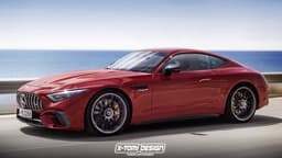 Next-Gen Mercedes-AMG GT Coupe Unofficial Rendering Next-Gen Mercedes-AMG GT Coupe Unofficial Rendering